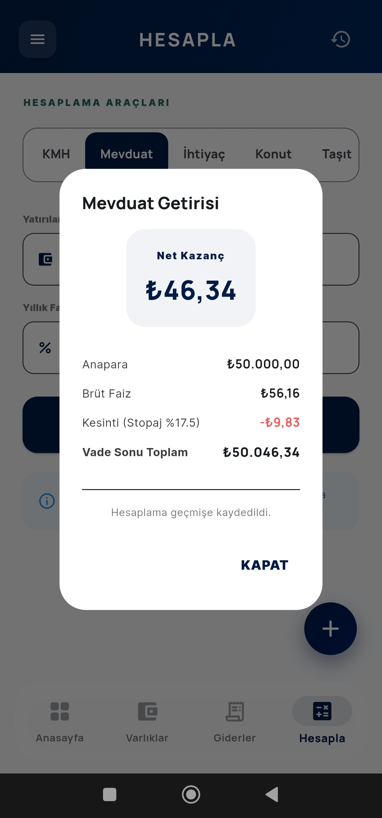 Cüzdanım ekran görüntüsü 5